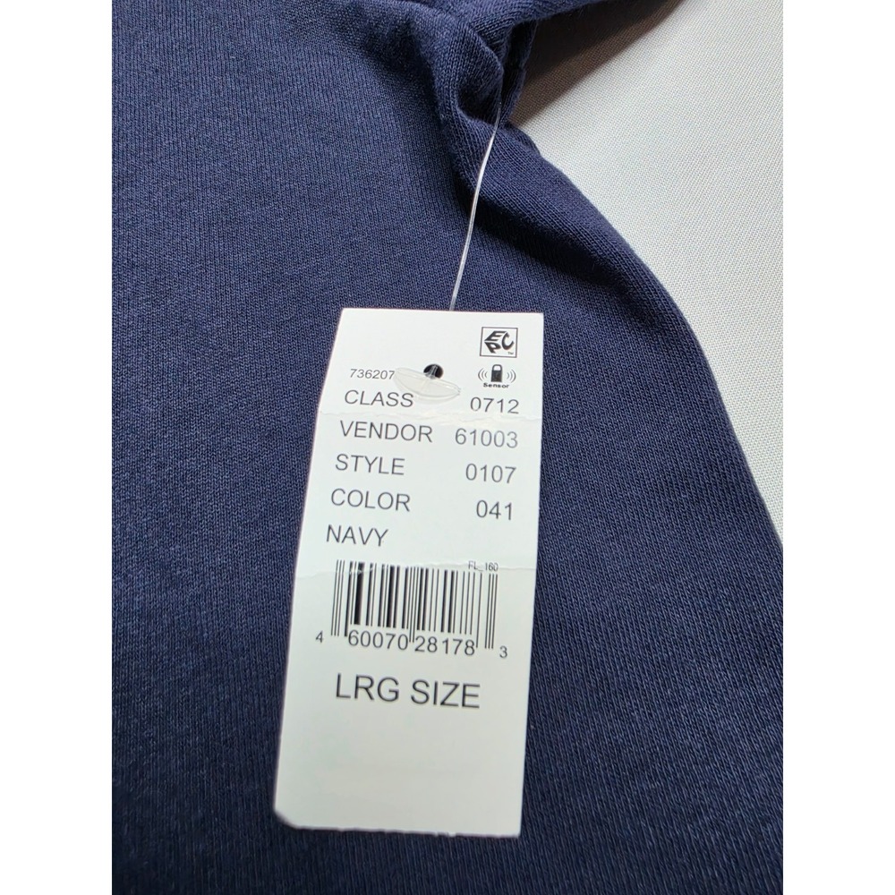 Edikted Shirt Women's Large Blue Graphic 100% Cotton Raglan Sleeve Oversized Fit - Picture 9 of 9
